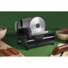Jata JECF1200 cortafiambres eléctrico, 200 W, cuchilla de acero inoxidable de 190 mm, grosor de corte 0-15 mm
