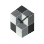 Reloj NeXtime 8171 Cubic, 43,5x37 cm, pared, negro/blanco/gris