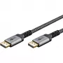 Pro Displayport 1.4 Sleeved - Cable de pantalla - 3 m - Negro