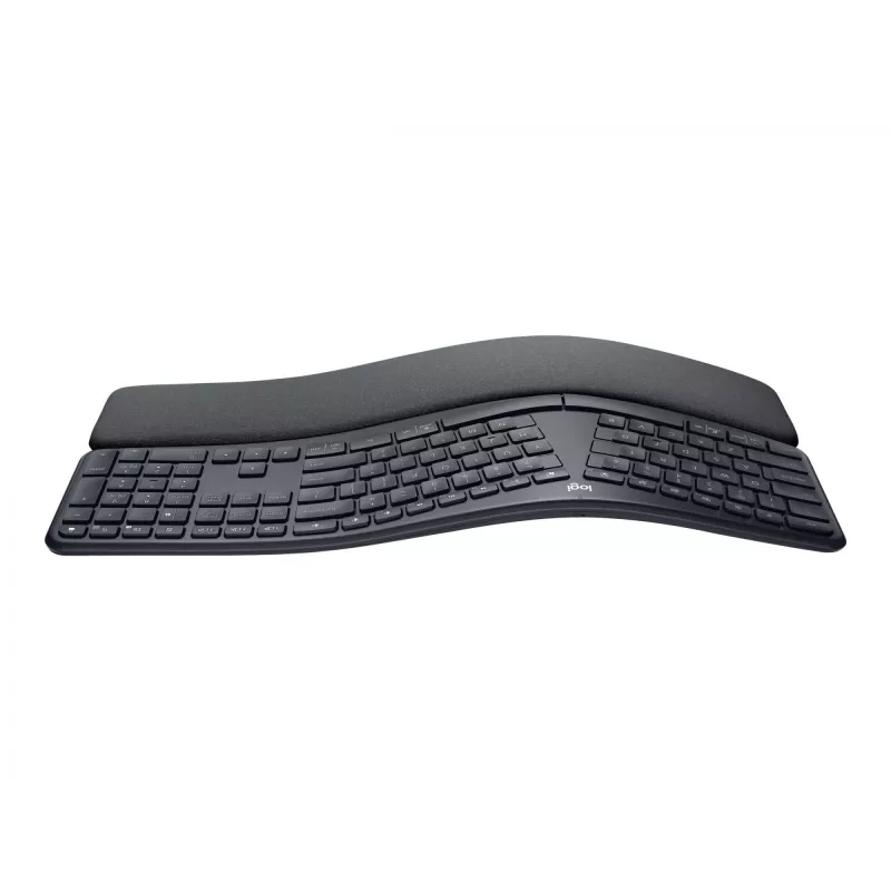 Teclado Logitech Ergo K860 for Business RF Wireless + Bluetooth Swiss Grafito (920-010347)