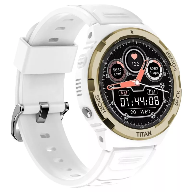 Smartwatch MAXCOM FW100 Titan Valkiria blanco