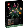 LEGO 10280 Icons Ramo de flores Set de flores artificiales para adultos Accesorios decorativos para el hogar Idea de regalo para mujeres hombres Ella y Él esposa o marido