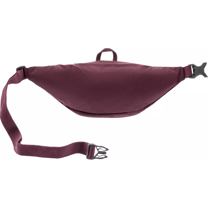 Riñonera DEUTER Belt I — poliamida ripstop, 1,5 L, 230×70 mm, roja