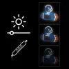Lámpara de neón decorativa MANTA SNL90MT Style Neon Lights — motivo astronauta en cohete