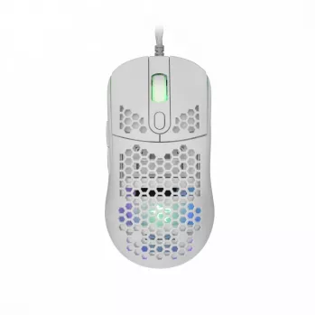 Ratón White Shark GALAHAD blanco USB Type-A