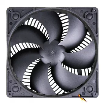 Ventilador de carcasa SilverStone SST-AP181 180 mm - negro