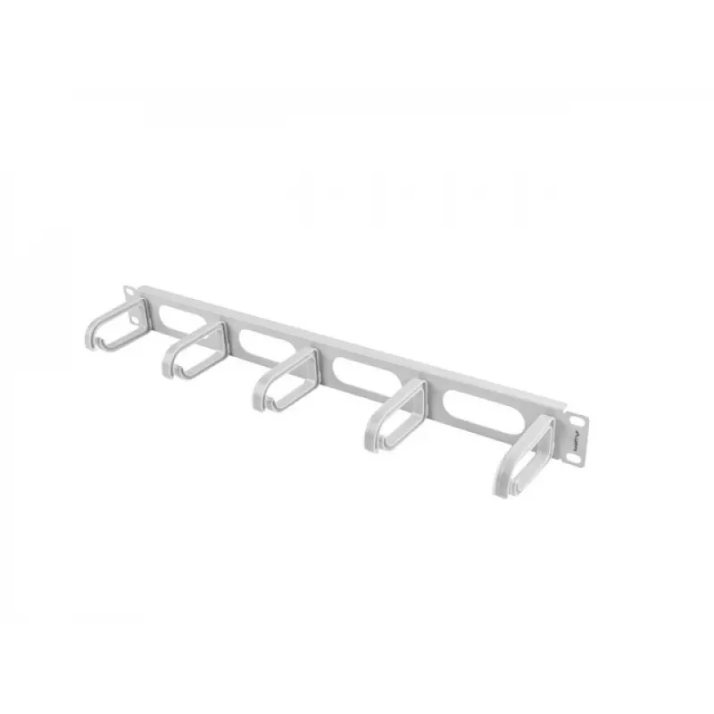 Panel de gestión de cables para rack LANBERG AK-1205-S, 1U metal, 19