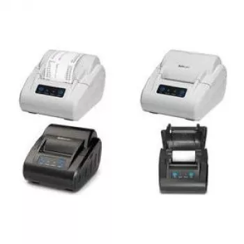 Impresora portátil Safescan 134-0535 negra con cable AC
