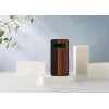 Funda para smartphone man and wood para Samsung Galaxy S10 — ébano negra, parte trasera de madera protectora y parachoques