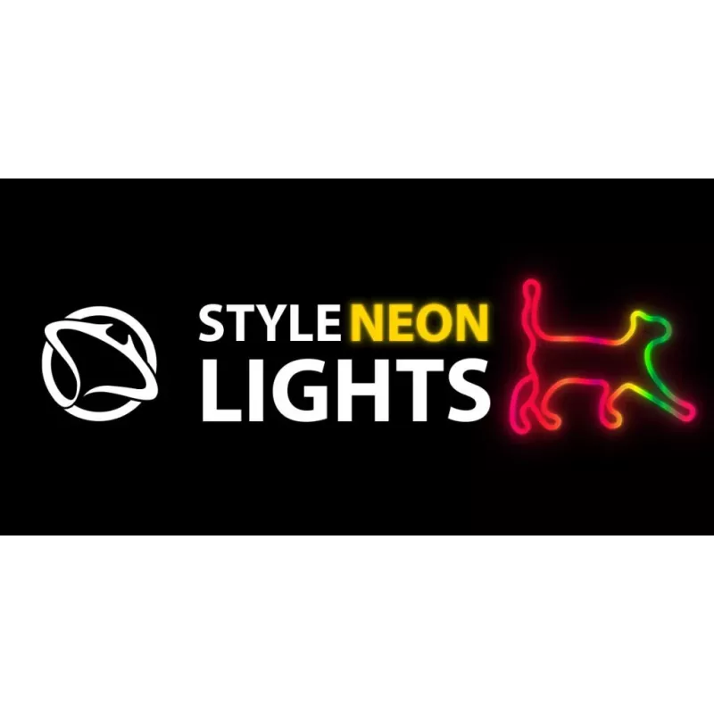 Luz de neón LED MANTA SNL60RGB tira RGB con cambio de color, iluminación decorativa flexible