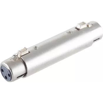 Conector hembra XLR ShiverPeaks BS55071 — adaptador de audio hembra a hembra