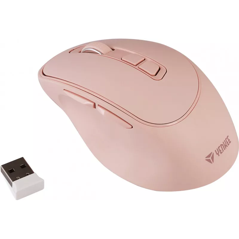 Ratón inalámbrico YENKEE YMS 2080PK SLIDER 2.4GHz