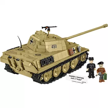 Bloques Panzer V Panther G Pudel 1133 piezas