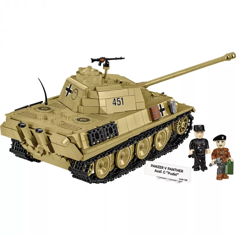 Bloques Panzer V Panther G Pudel 1133 piezas