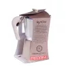 Cafetera Pedrini 02CF169 — Cafetera exprés, aluminio lacado, capacidad de 6 tazas