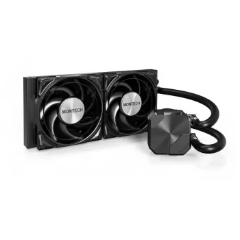 Montech HyperFlow Silent 240 refrigeración líquida todo en uno para procesador 12 cm negro 1 ud.