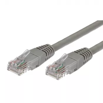 Cable de red Cat.5e RJ45 UTP 2m gris