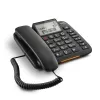 Gigaset DL380 teléfono con cable, negro