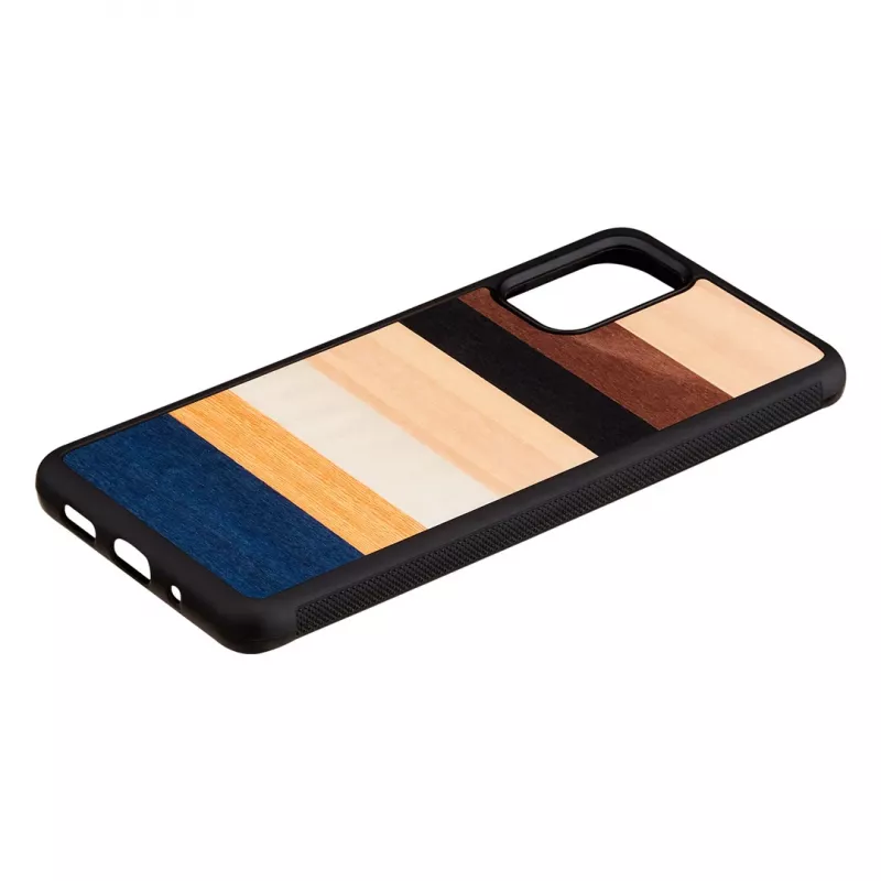 Funda para móvil man and wood Galaxy S20+ negra – cubierta trasera protectora para Samsung Galaxy S20+