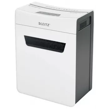 Destructora de documentos Leitz IQ Protect Premium 8X P4, 4 x 40 mm, 14 L, 125 hojas, 55 dB, táctil, 8 hojas