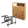 LogiLink BP0114 soporte de pared para TV de movimiento completo (inclinable/giratorio), 37–80 pulgadas (94–203 cm), VESA hasta 600x400, negro