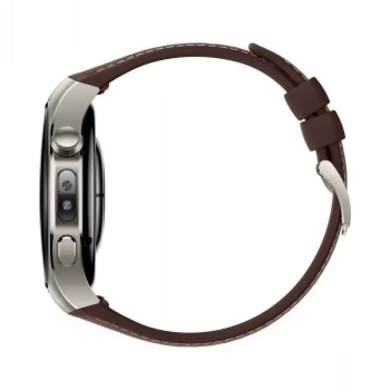 Huawei Watch 5 46 mm 55020EVY reloj inteligente, AMOLED de 1,5 pulgadas 466x466, GPS, NFC, 4G LTE, titanio, plata/marrón