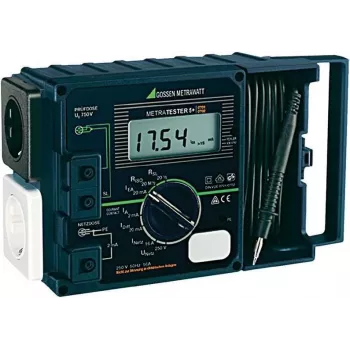 GOSSEN METRAWATT METRATESTER 5+ comprobador VDE DIN VDE 0701 parte 1 - 240, DIN VDE 0702. (M 700 D)