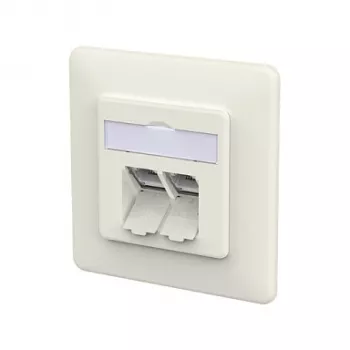 METZ CONNECT 130D381002-I E-DAT C6A IDC UP blanco puro (130D381002-I)
