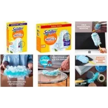 Recambios de plumero de microfibra Swiffer 23 uds. para limpieza de suelos y superficies