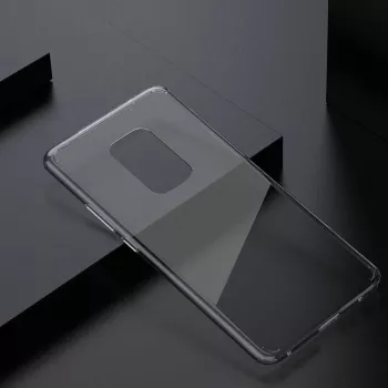 Funda protectora Devia Shockproof Case para Mate 20 – Negra, cubierta antigolpes