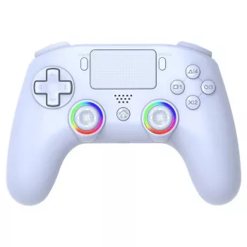 Mando Subsonic PS5 Wireless LED Controller blanco D-pad Home Options Share