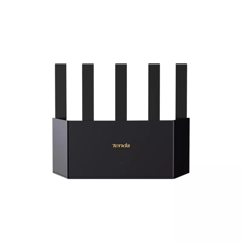 Router WLAN TENDA TE3L Wi‑Fi 7 (IEEE 802.11ax), 3x Gigabit-LAN, 1x WAN, 512 MB RAM, VLAN, NAT, WPA, negro