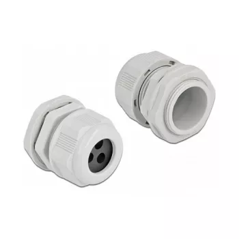Prensaestopas DeLOCK 60378 gris plástico 2 uds.