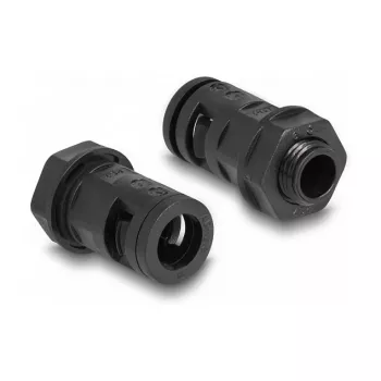 Funda de cables DeLOCK 60461 2 m x 10 mm negro