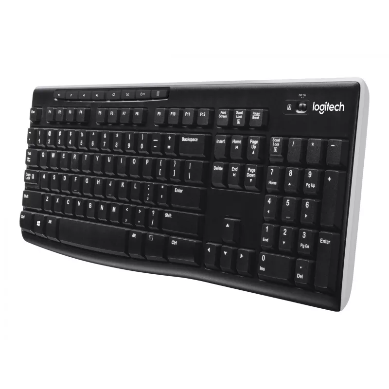 Teclado inalámbrico Logitech K270