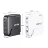 Cargador de escritorio Unitek P1229ABK01-EU 100 W con 2× USB-A y 2× USB-C