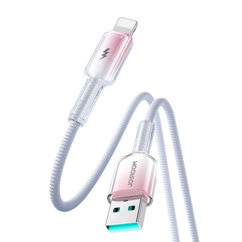 Cable USB-A a Lightning Joyroom S-A42 3A 1,2 m blanco