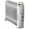 Mesko MS 7806 Radiador eléctrico de aceite, para interior, Blanco, 1200 W