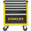 Carro de herramientas Stanley STST74305-1 con 5 cajones, amarillo/negro, 3 cajones planos + 2 altos