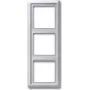 Busch Jaeger 1730-0-0280 placa de pared/tapa de interruptor aluminio (1730-0-0280)