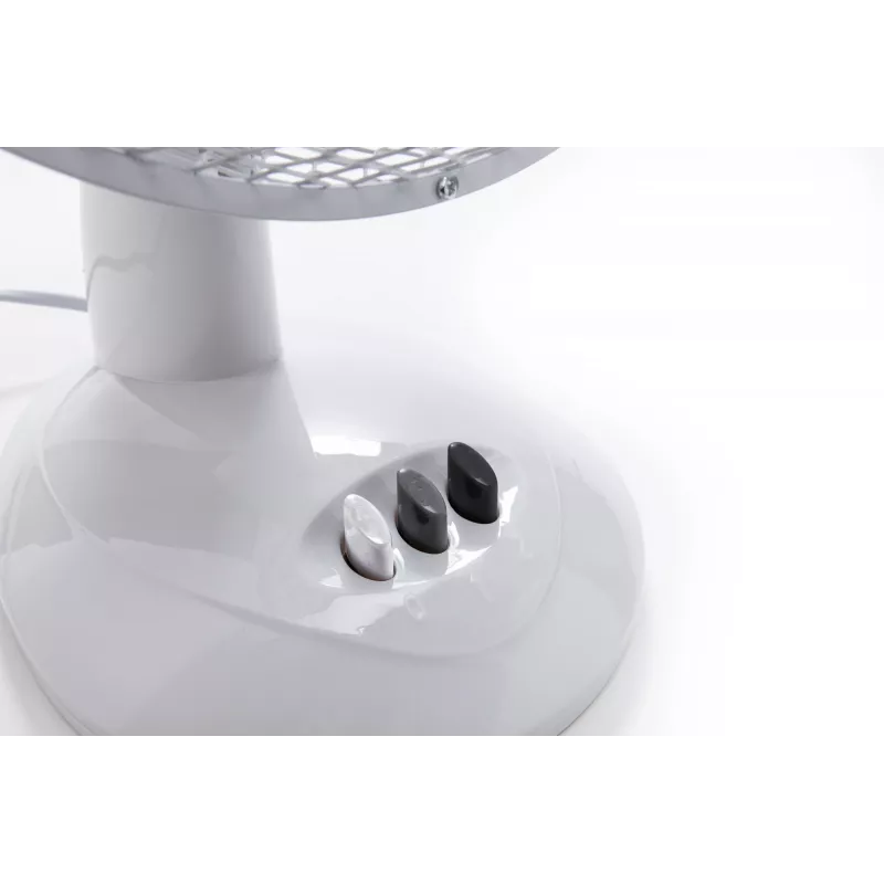 Adler | AD 7302 | Ventilador de mesa | Blanco | Diámetro 23 cm | Número de velocidades 2 | Oscilación | 60 W | No