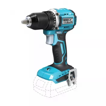 Atornillador/llave de impacto a batería Dedra DED7143 diseño compacto y fiable