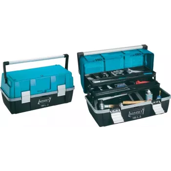 Hazet Caja de herramientas de plástico 190L-3 dimensiones (L x An x Al) 550 x 250 x 270 mm (190L-3)