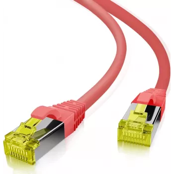 Cable de parcheo helos Ultra Flex RJ-45 macho hasta 7,5 m S/FTP Cat 6a