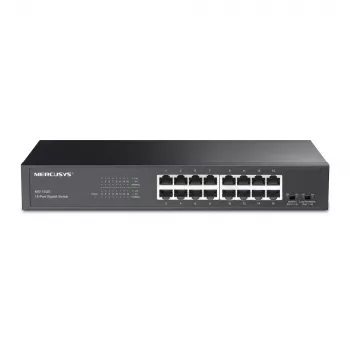Mercusys MS116GS switch de red Gigabit Ethernet (10/100/1000) negro