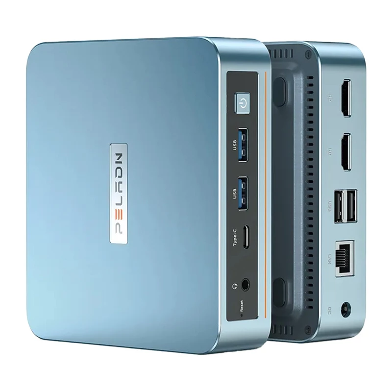 Mini PC Peladn WI-6 N150 — 16 GB RAM, 512 GB SSD, sobremesa compacto