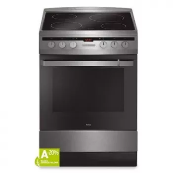 Cocina Amica 618CE3.333HTaQ (Xx), cocina eléctrica, vitrocerámica, 60 cm
