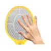 Beper P206ZAN200 raqueta eléctrica matainsectos, malla de 3 capas, 2x AA (no incluidas)