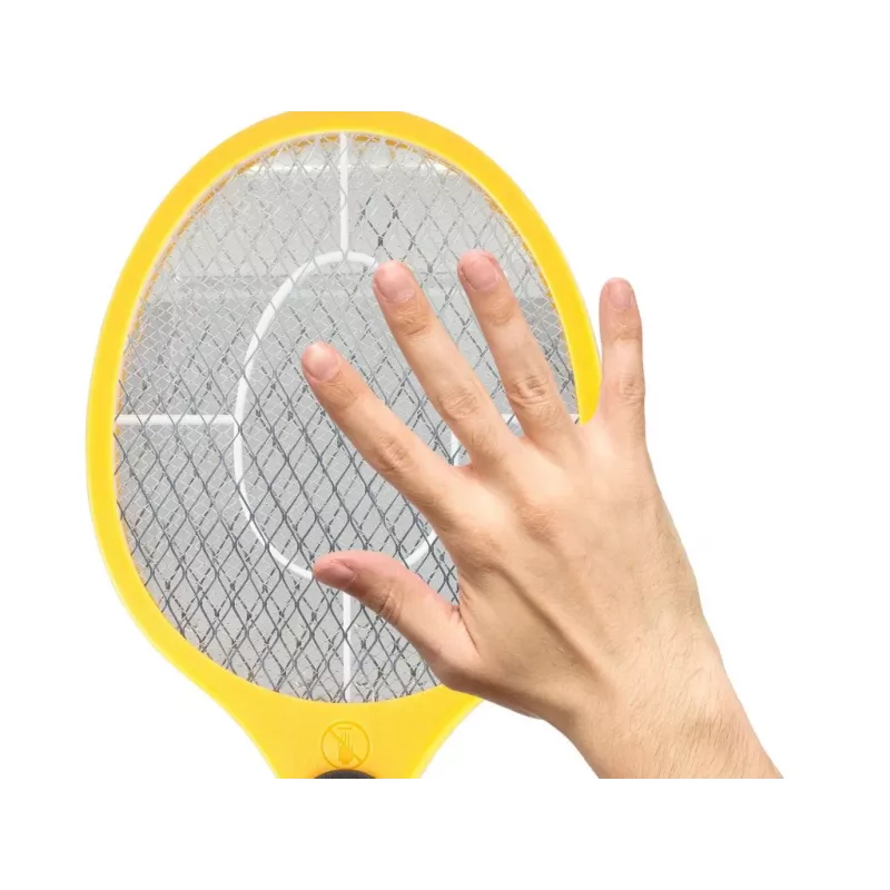 Beper P206ZAN200 raqueta eléctrica matainsectos, malla de 3 capas, 2x AA (no incluidas)