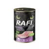 Comida húmeda para gatos dolina noteci Rafi con conejo, 400 g, alimento completo para gatos adultos, sin cereales, sin gluten ni soja